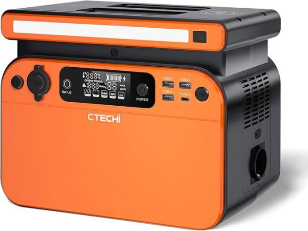 Estación de Energía Portátil CTECHi GT500 – 518Wh / 500W